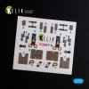 KELIK K72085 F-14A Tomcat - interior 3D decals for Hasegawa kit 1/72